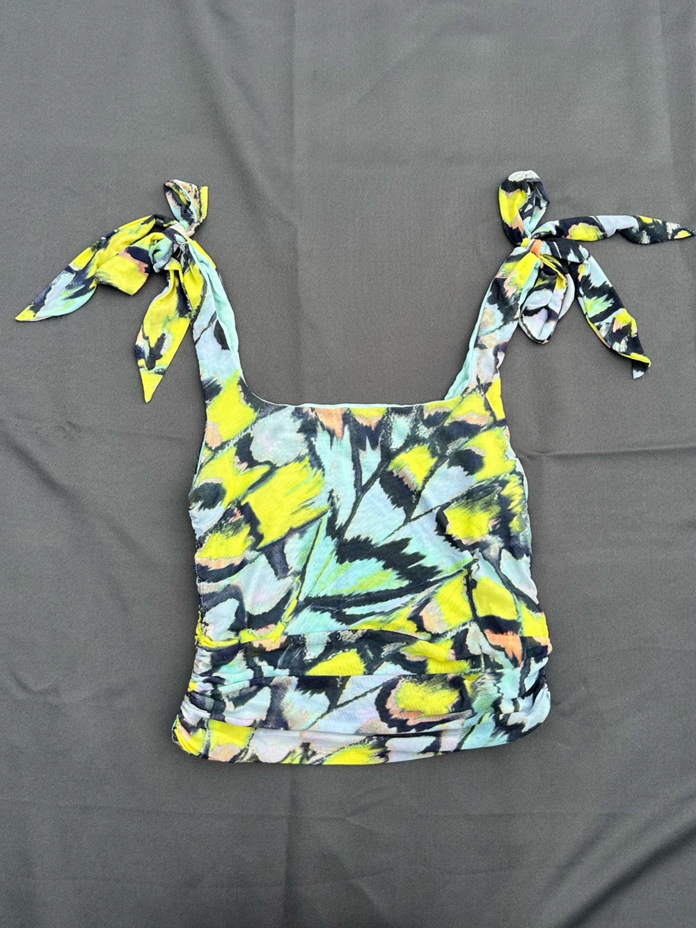 Free People Avenue Tank Top, Bold Watercolor-style print